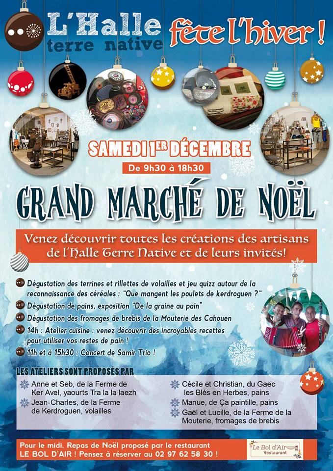 Marché de Noël de L'Halle Terre Native