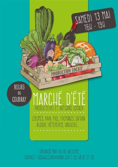 Marché d'été Le Coudray