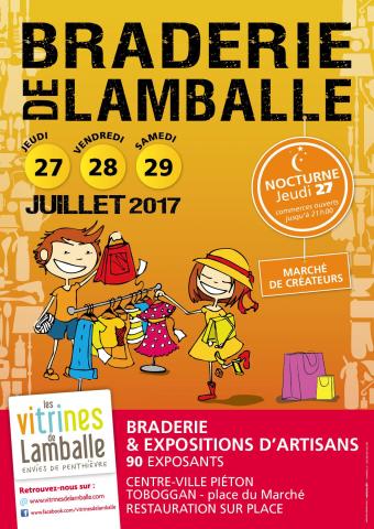 Marché de créateurs, braderie de Lamballe