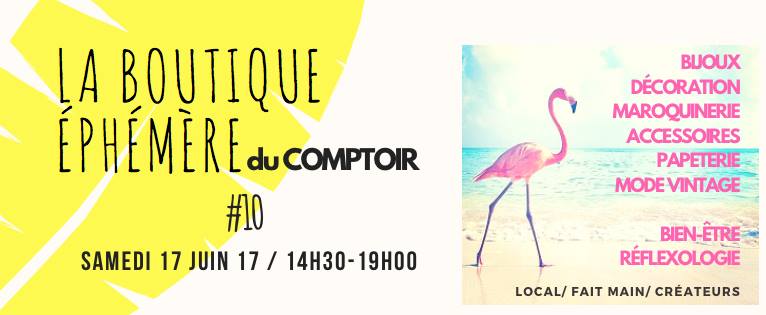 La boutique éphémère du Comptoir