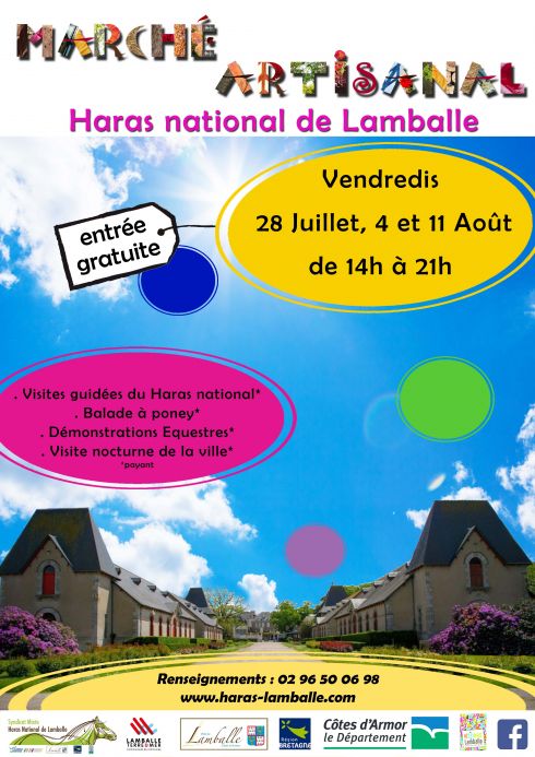 Le Marché artisanal estival
