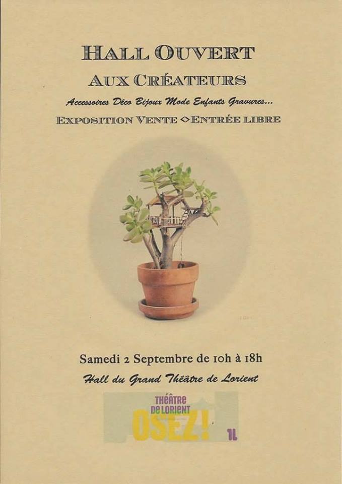 Exposition-vente au théâtre