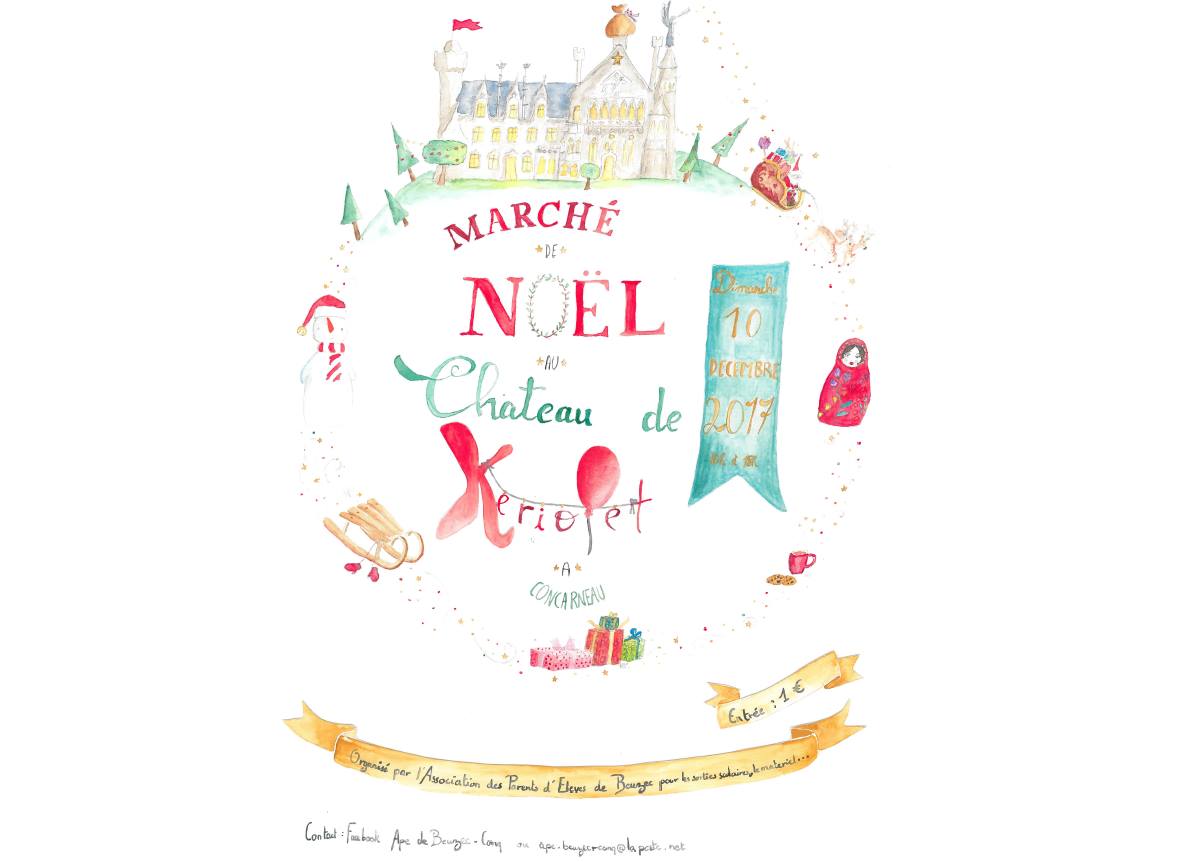 Marché de Noël à Keriolet