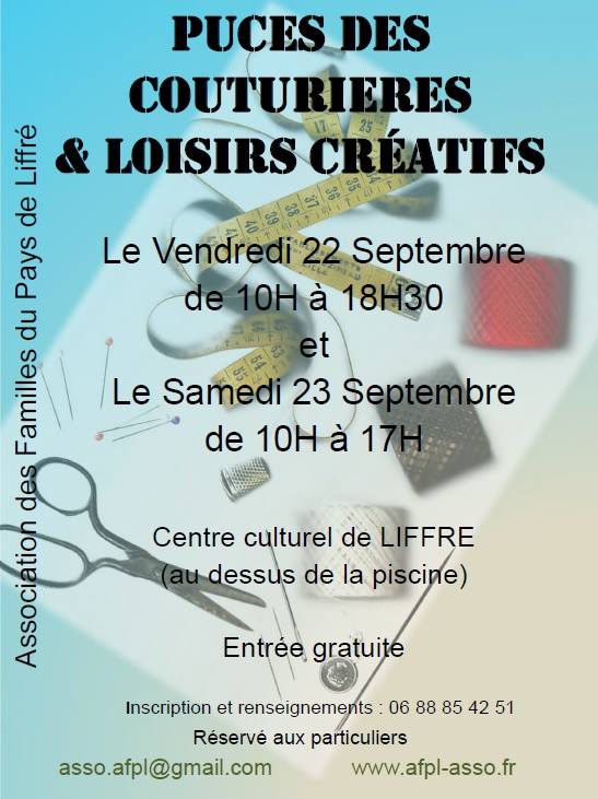 Puces des couturières et loisirs créatifs