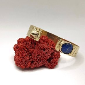 vlv jewellery bijou bracelet machette gardien de la mer lapis lazuli01 (…)