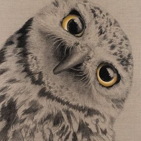 c'est chouette ! . 70x50cm