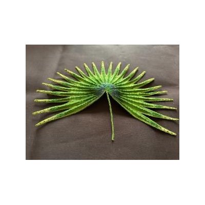 Broderie d art Feuille brodée en 3D