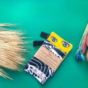 bouclesoreilles tissu upcyclé les decousues bijoux naturel zerodechet (…)