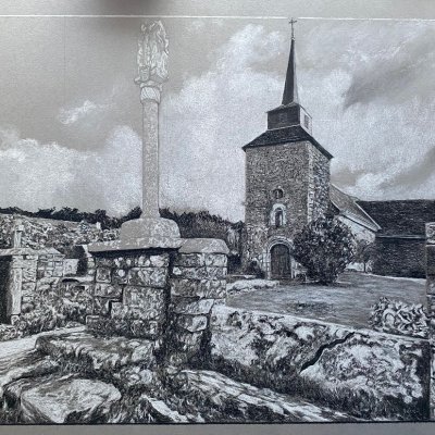 calvaire et chapelle de Treffléan Morbihan