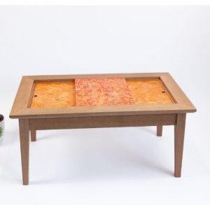 Mobilier VITRAIL en panneau OSB polychrome Jean Marc Lemahieu Sulniac Morbihan 8