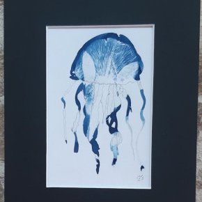 09 Cyanotype Dessin Méduse