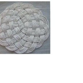 6.tapis oval sisal