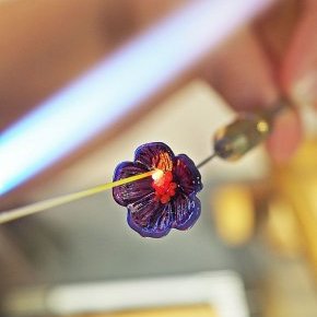 10 1 Chez Philomène Artisan Verrier Atelier verre filé