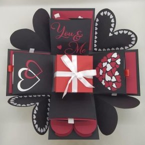 boîte explosion St Valentin