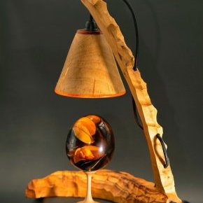 3 Lampe 3 bouts de bois