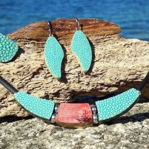 parure galuchat esturgeon