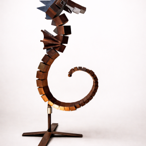 hypotenuse titi sculpture metal com