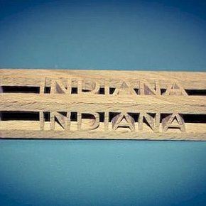 Porte clé relief Indiana