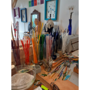 Dans l atelier de Geneviève Darriet