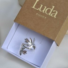 Luda bijoux - Bague aubépine