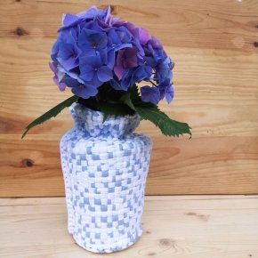 vase textile Ciel et Nuages