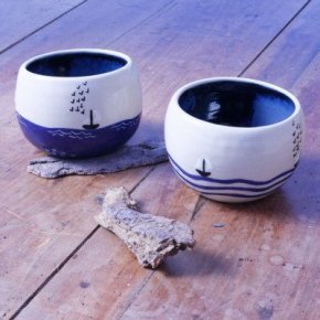 6 mugs marins