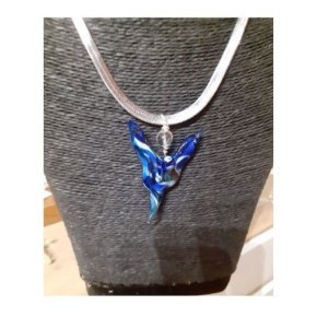 Collier verre création G Darriet 1