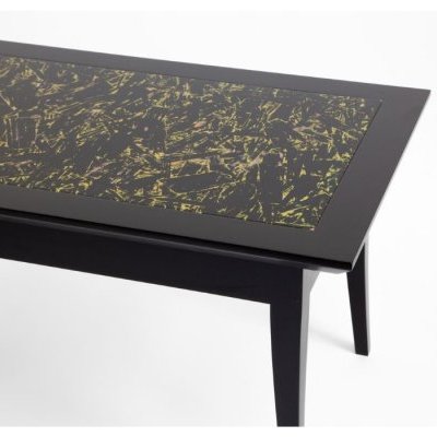 Mobilier VITRAIL en panneau OSB polychrome Jean Marc Lemahieu Sulniac (…)