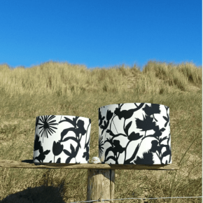 3.Abat jour noir et blanc 1