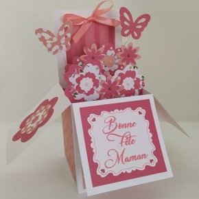 carte popup fêtes des mères