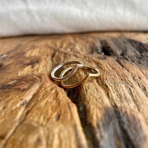Bague Diadème Argent et Plaqué Or