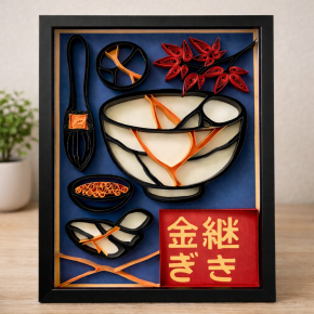 mimite creation kinsugi quilling
