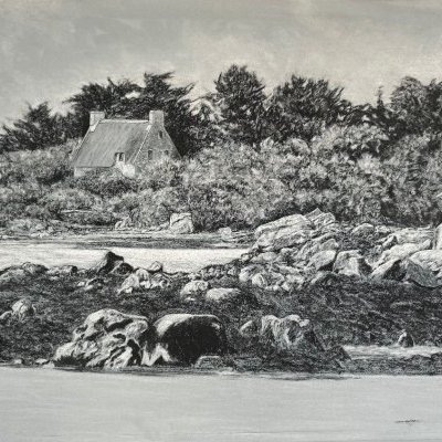 chaumière de l île d Arz