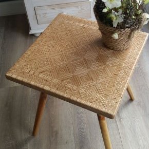 table rénovée