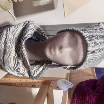 Bonnet et tour de cou petit gris