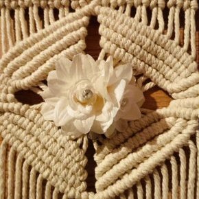 fleur tissu