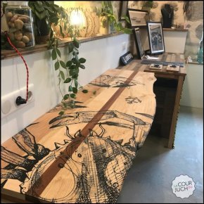 table gravure