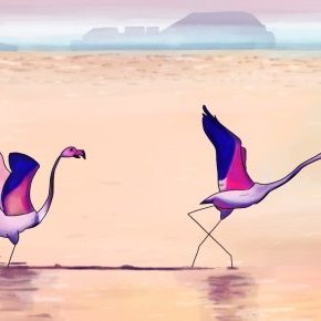 Flammes en rose copie