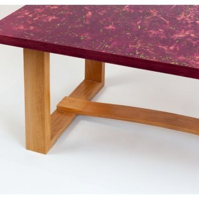 Mobilier VITRAIL en panneau OSB polychrome Jean Marc Lemahieu Sulniac Morbihan 7