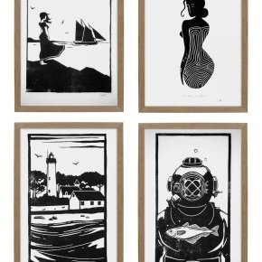 LINOGRAVURES by TINK