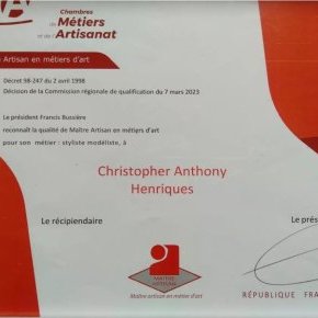 Diplome Maitre Artisan