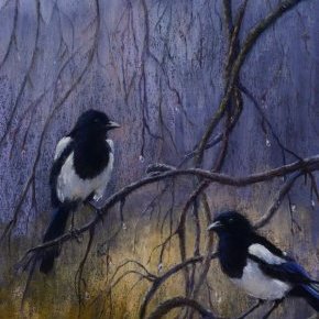 3.Sous la pluie, Pies bavardes