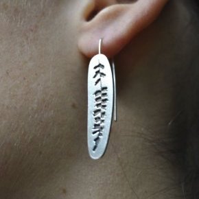 Luda bijoux - Boucles d'oreilles empreinte sauvage