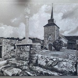 calvaire et chapelle de Treffléan Morbihan