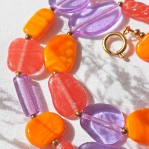 6 Chez Philomène Artisan Verrier Collier