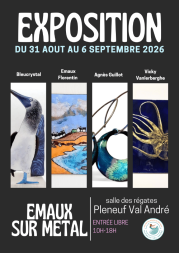Exposition d'émaux sur métaux