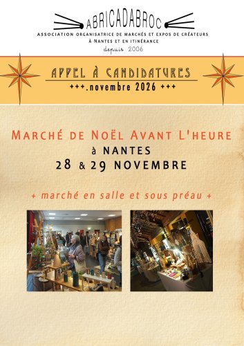 appel Marché Noël avant l heure Abricadabroc
