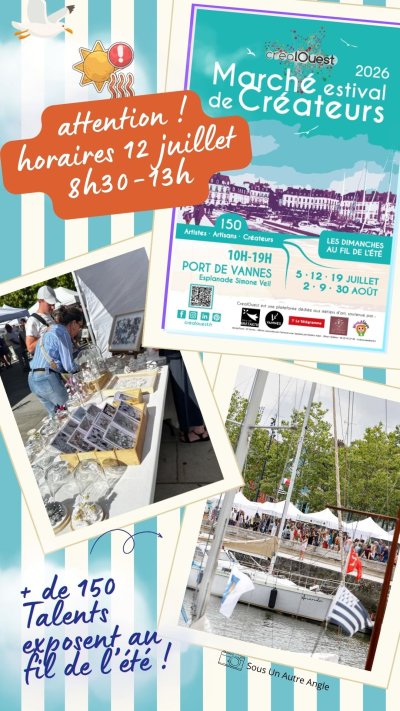 Marché estival de créateurs crealOuest